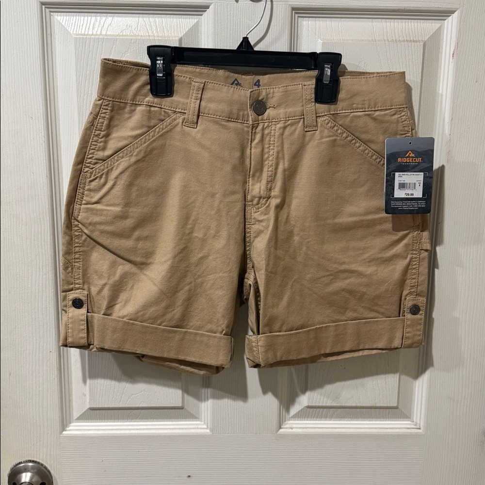 Ridgecut Tan Cargo Shorts